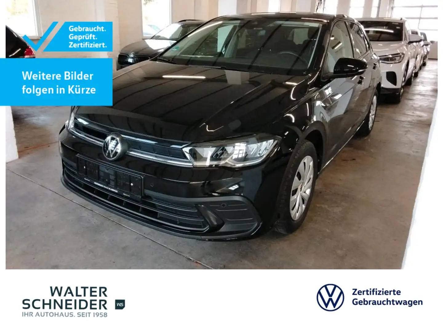 Volkswagen Polo 1.0 TSI Life Navi LED SHZ Schwarz - 1