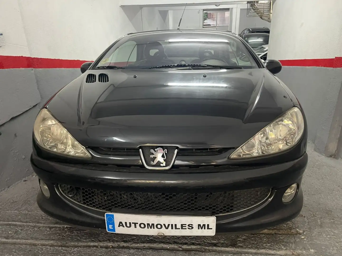 Peugeot 206 CC 1.6 Negro - 2