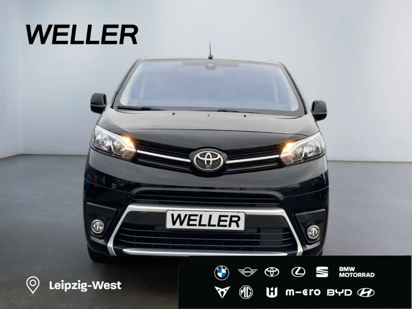 Toyota Proace 2,0l-D-4D L2 Verso Team D *HUD*ACC*CAM*SHZ* Schwarz - 2
