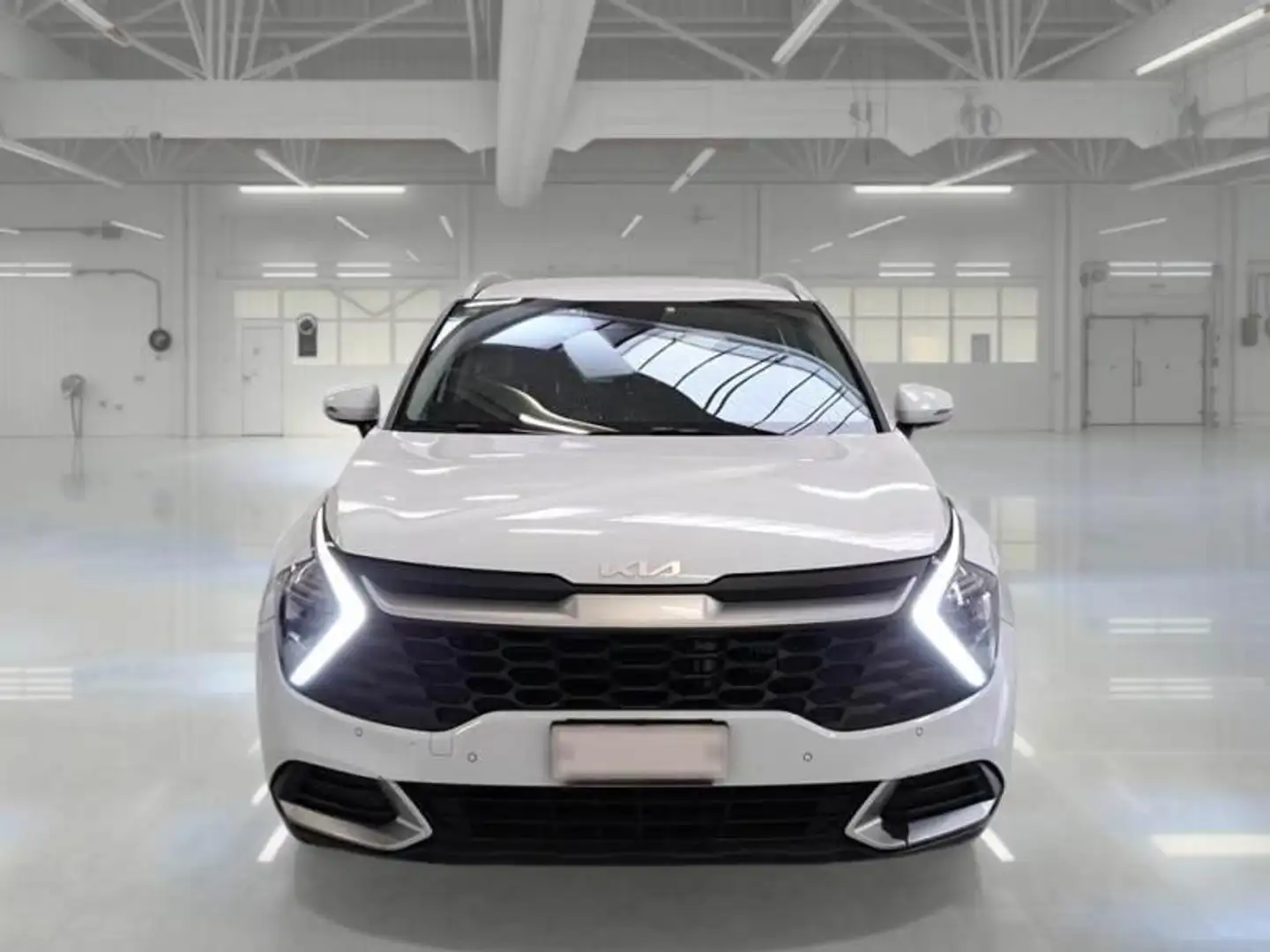 Kia Sportage 1.6 crdi mhev Business dct Blanc - 2