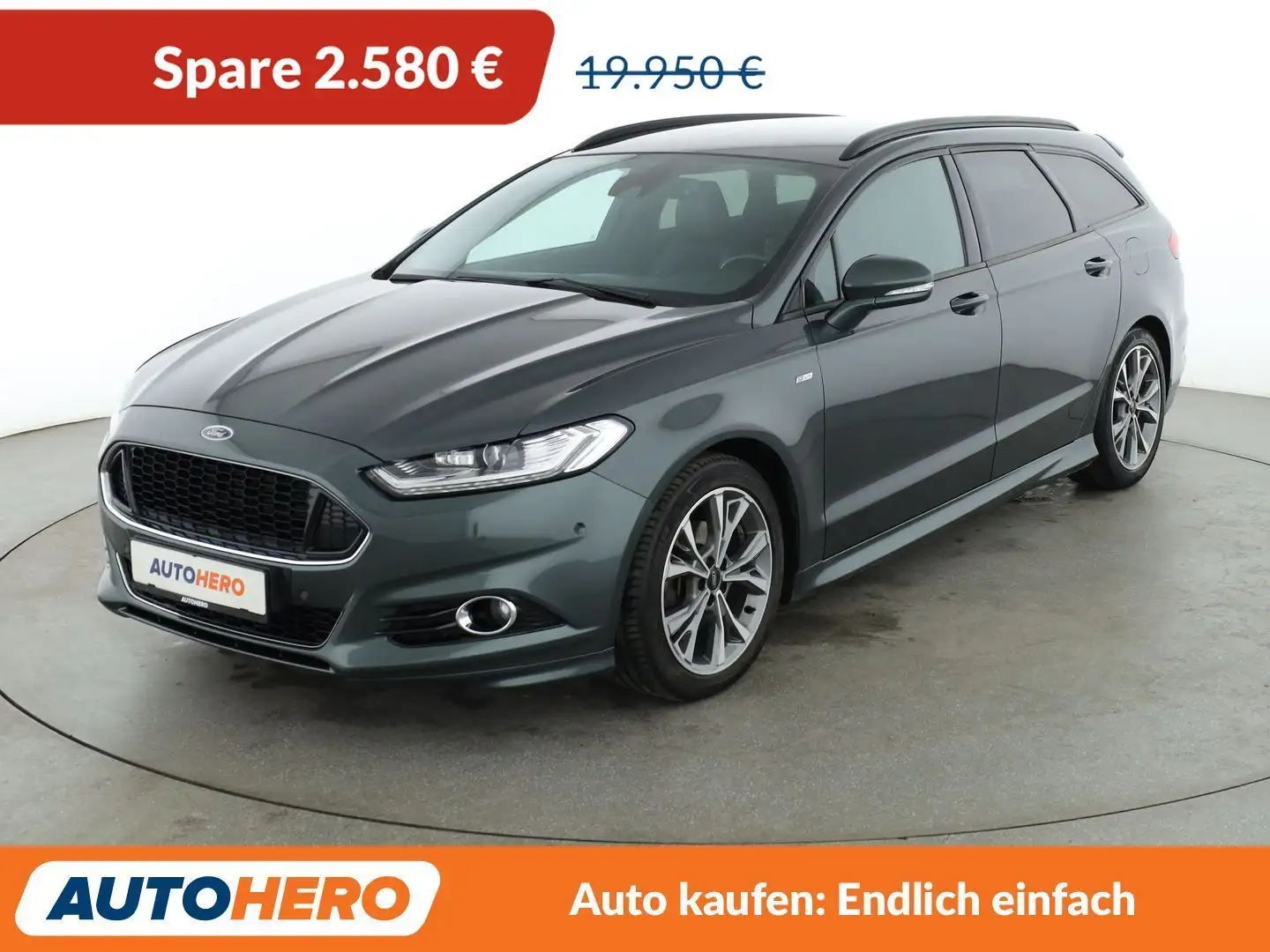 Ford Mondeo 2.0 TDCi ST-Line Aut.*NAVI*LED*TEMPO*CAM*SHZ*SONY Verde - 1
