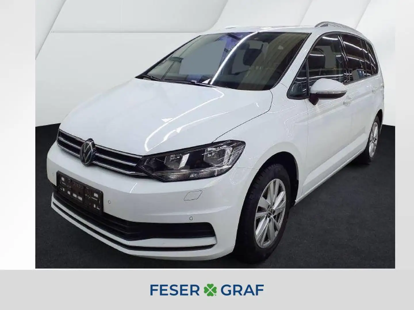 Volkswagen Touran Comfortline 1.5 TSI DSG Navi AHK Kamera Weiß - 1