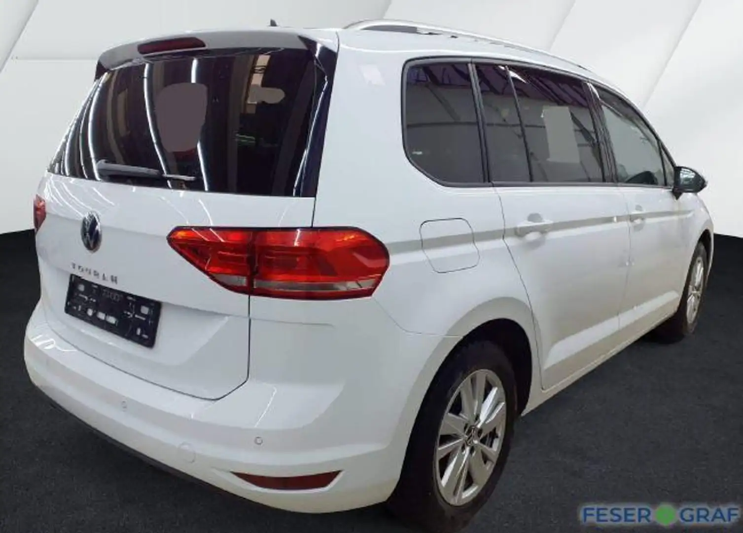Volkswagen Touran Comfortline 1.5 TSI DSG Navi AHK Kamera Weiß - 2