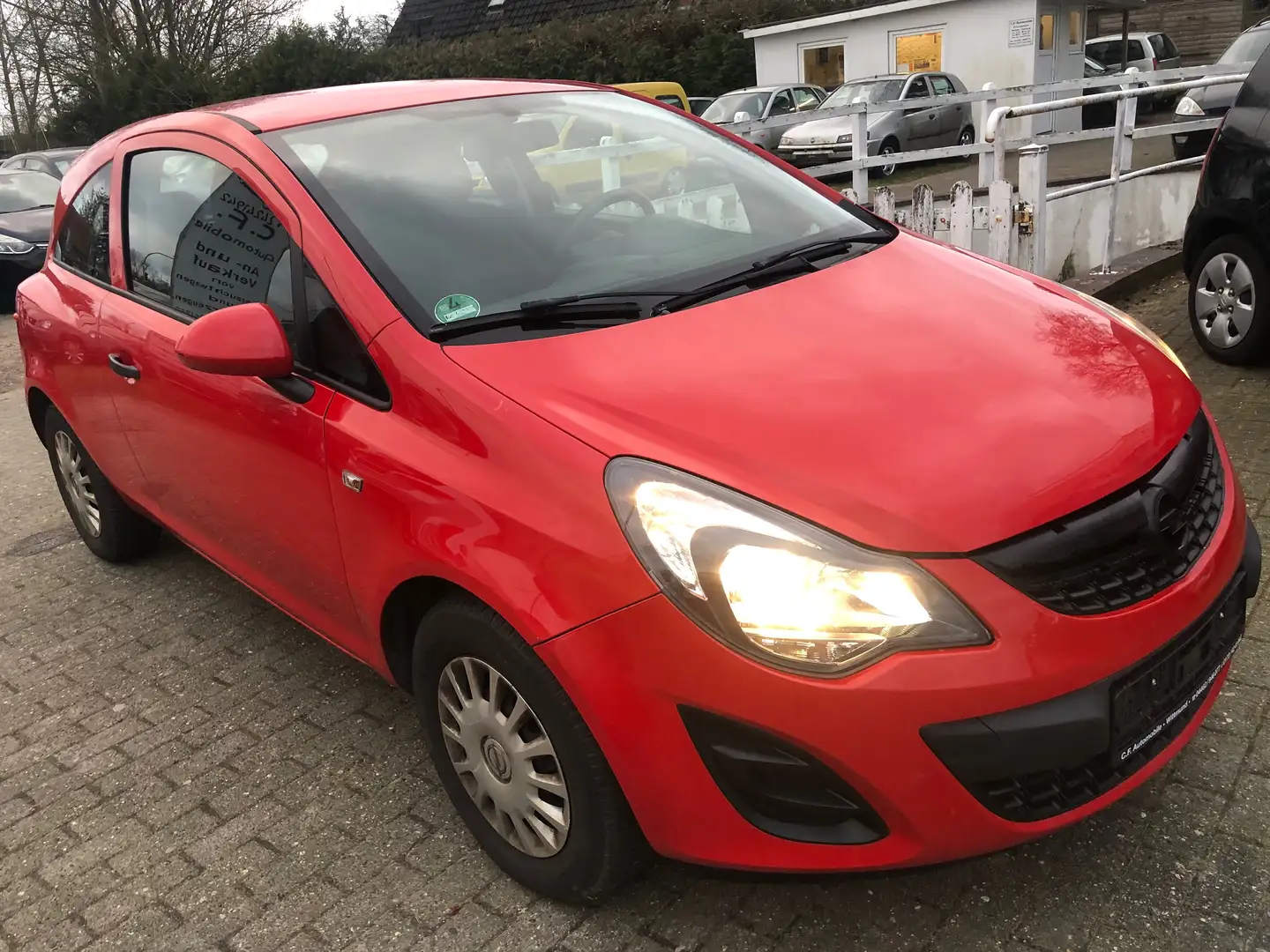 Opel Corsa 1.2 16V (ecoFLEX) Edition Rojo - 1