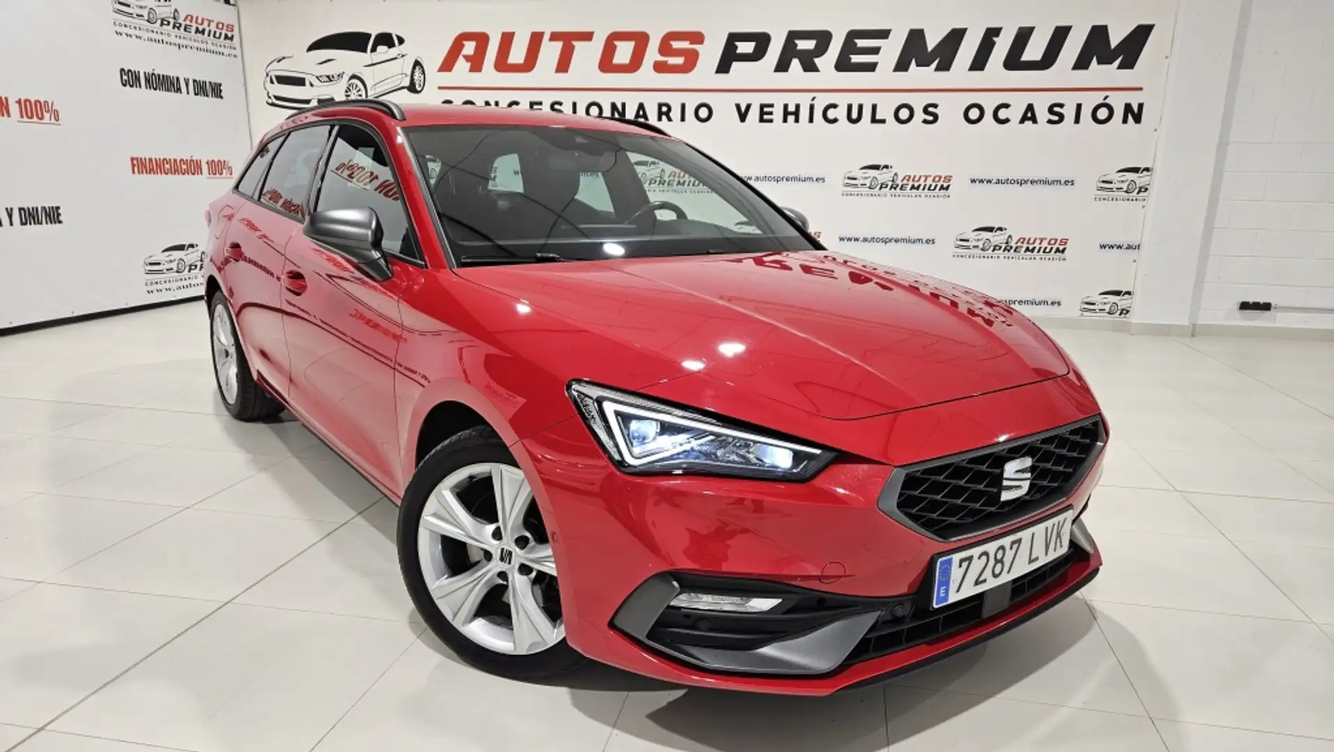 SEAT Leon ST 2.0TDI CR S&S FR Launch Pack L DSG-7 150 Rojo - 1