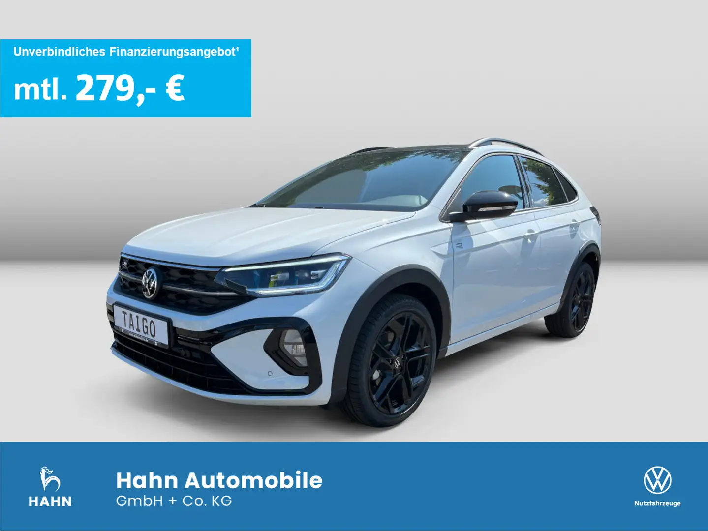 Volkswagen Taigo R-Line 1,5TSI 150PS Kamera Black Style Weiß - 1