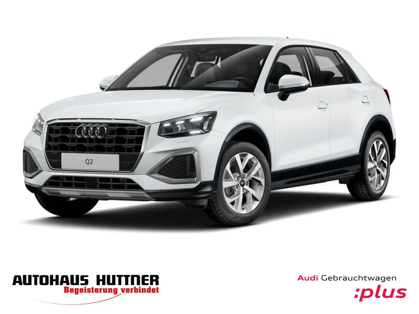 Audi Q2 35 TFSI advanced S tronic AHK ACC Matrix Navi Weiß - 1
