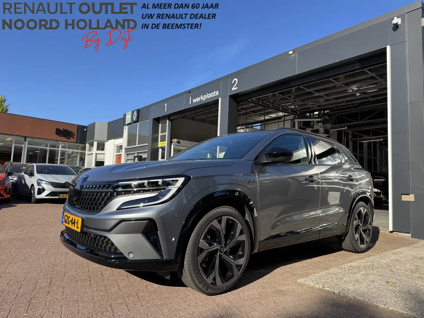 Renault Austral 1.2 E-Tech full hybrid 200 techno esprit Alpine Grijs - 1