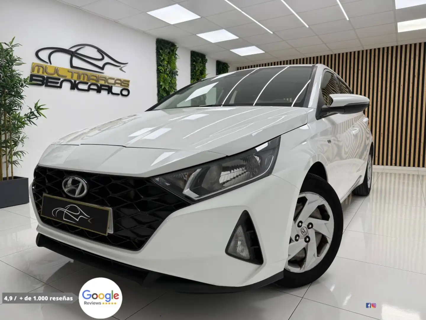 Hyundai i20 1.0 TGDI Essence 48V 100 Blanco - 2