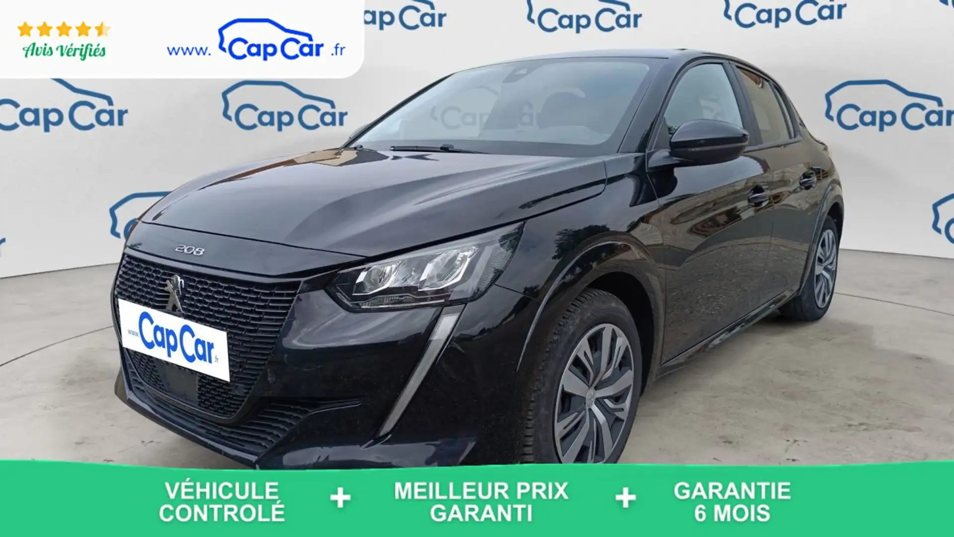 Peugeot e-208 136 100kWh Active Noir - 1