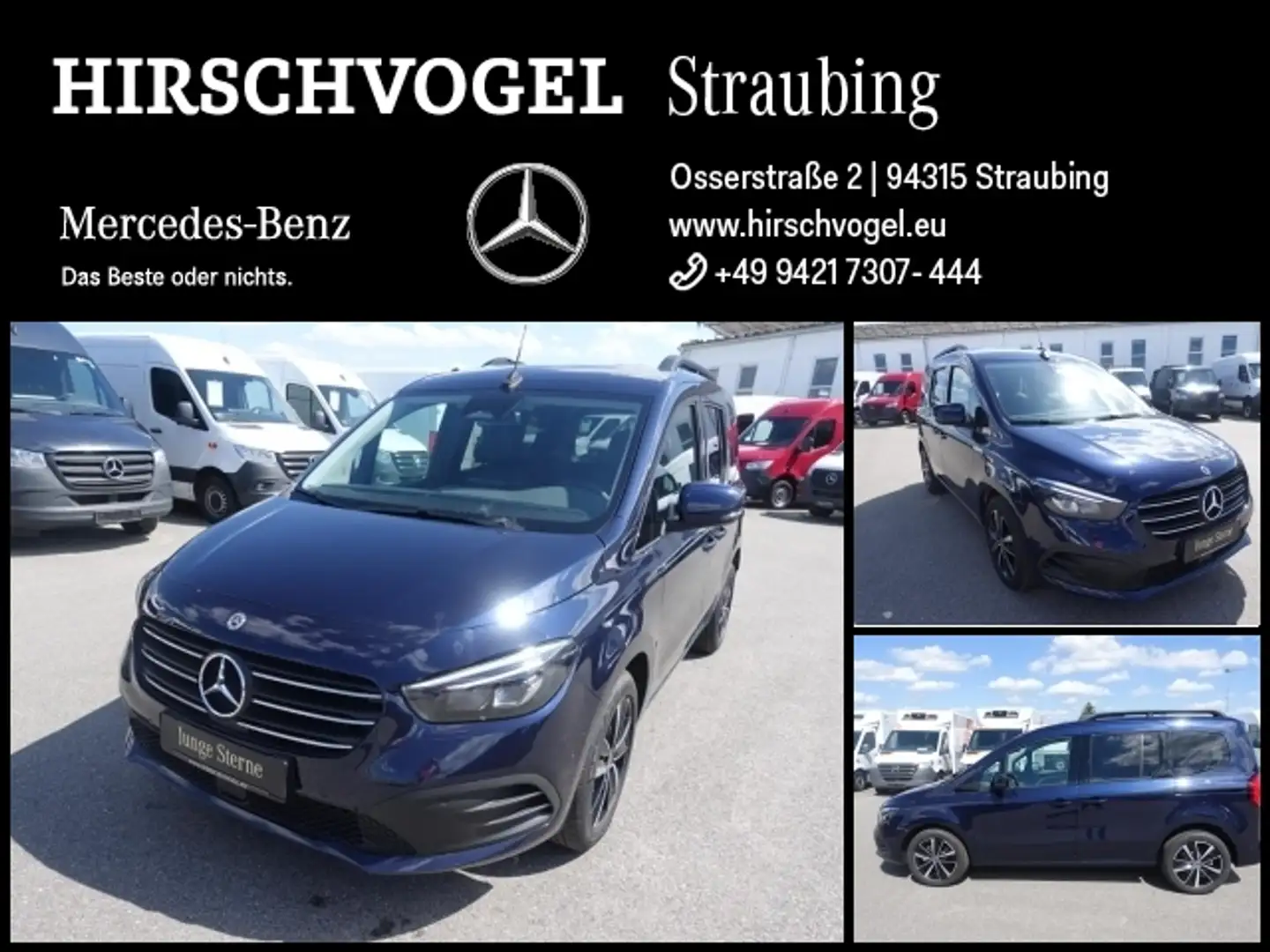 Mercedes-Benz T-Class T 180 PROGRESSIVE 7G+LED+Kamera Niebieski - 1