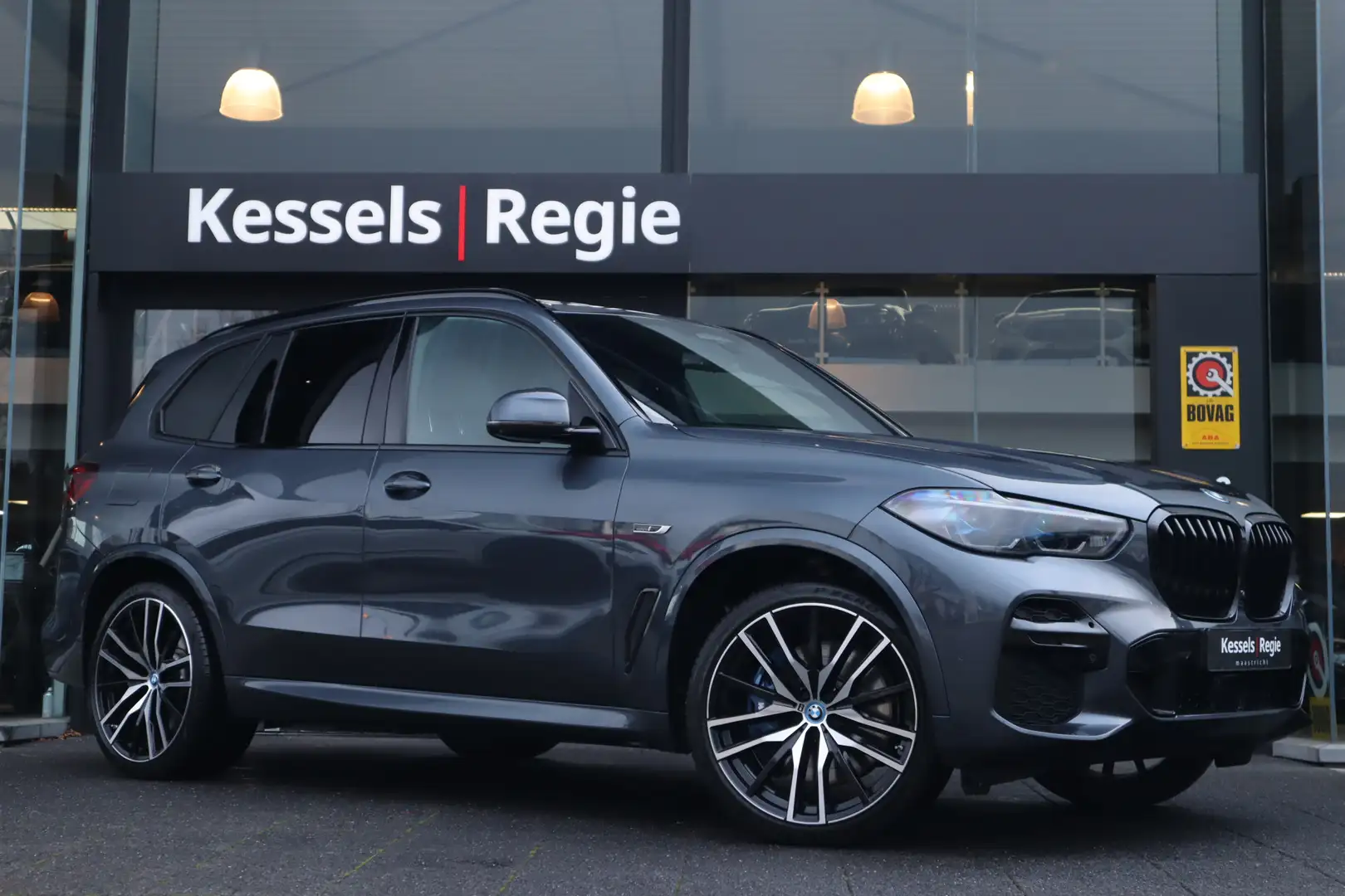 BMW X5 xDrive45e M-sport Pano Lucht HuD H&K 360 Laser Dr. Grijs - 2