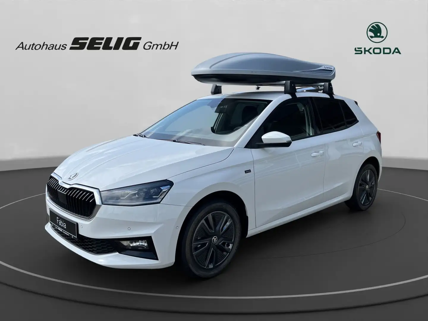 Skoda Fabia Fabia Drive 1,0 TSI 5-Gang Wit - 1