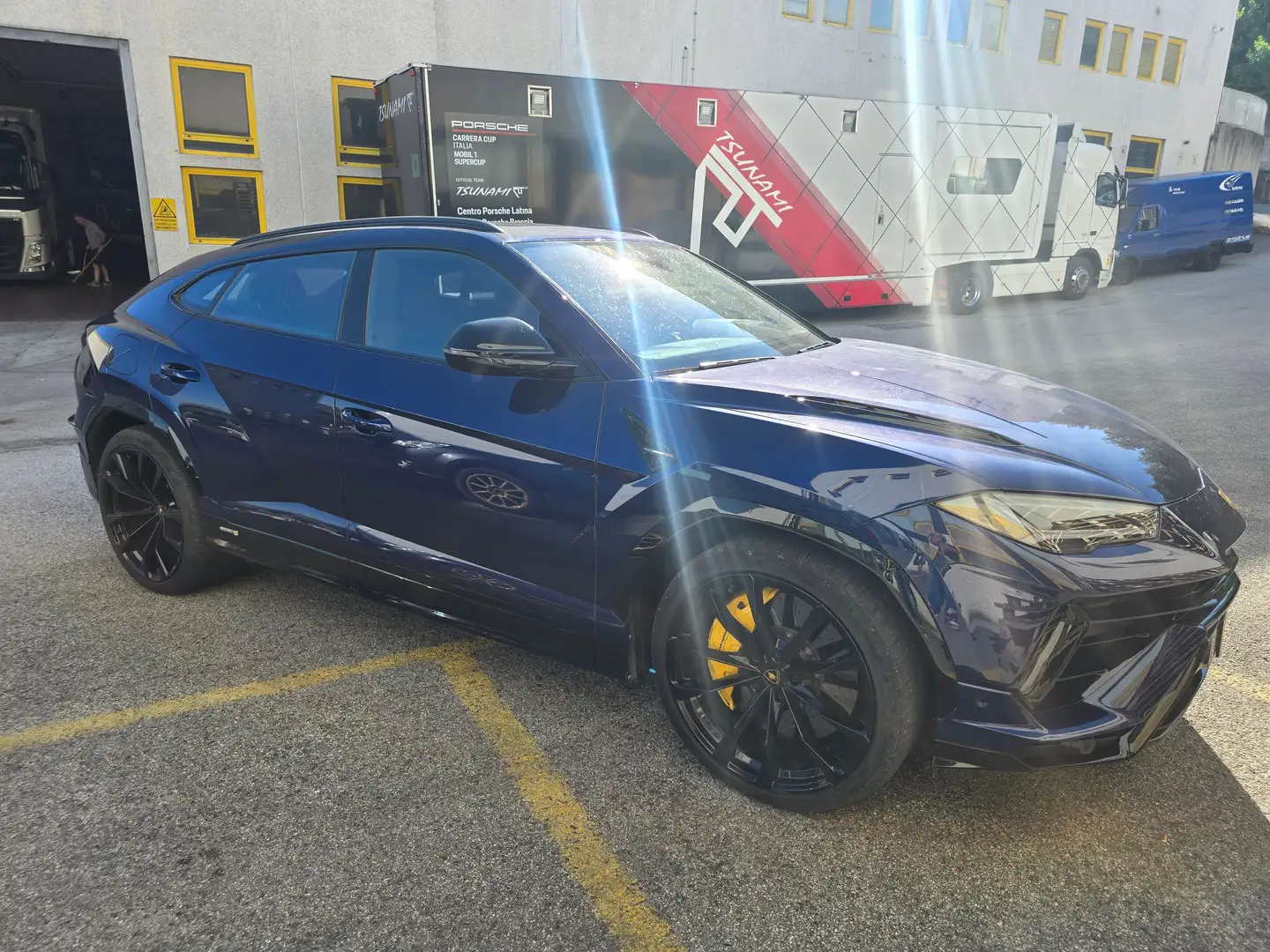 Lamborghini Urus URUS S - Scarico Akrapovic Blu/Azzurro - 2