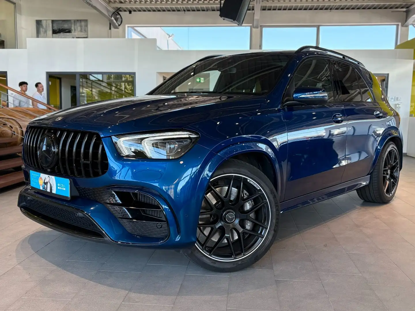 Mercedes-Benz GLE 63 AMG 4Matic+ Burmester*AHK*Luftf.*Pano* Blu/Azzurro - 1