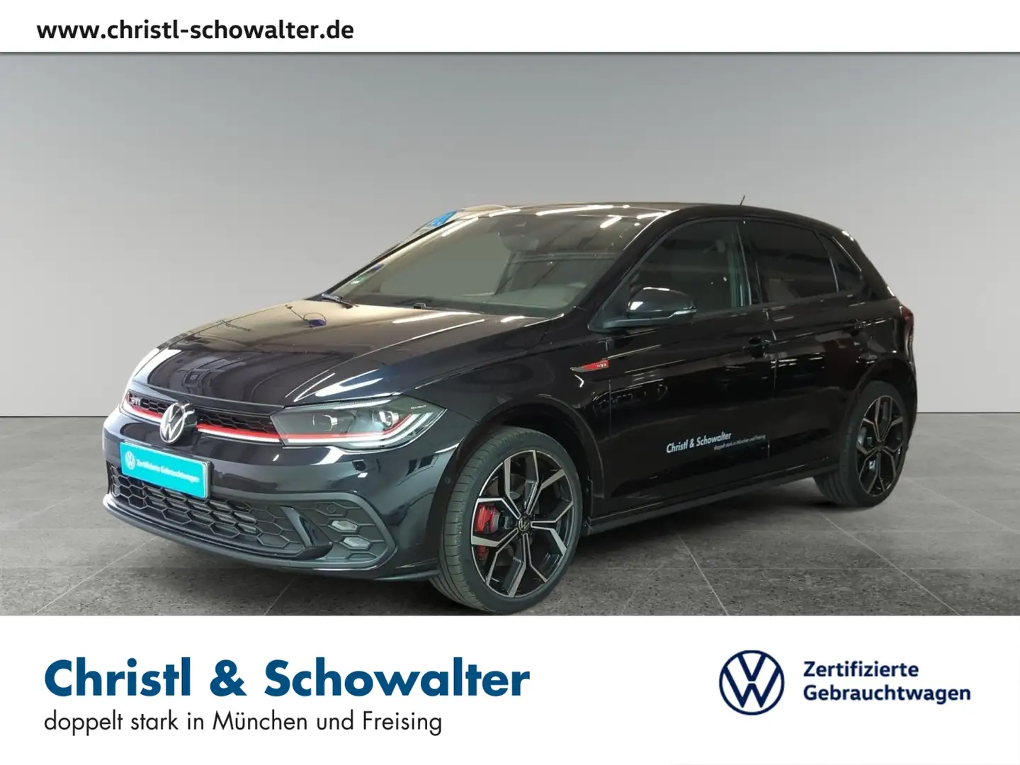 Volkswagen Polo GTI 2.0 TSI DSG MATRIX PANO KLIMA ACC Schwarz - 1