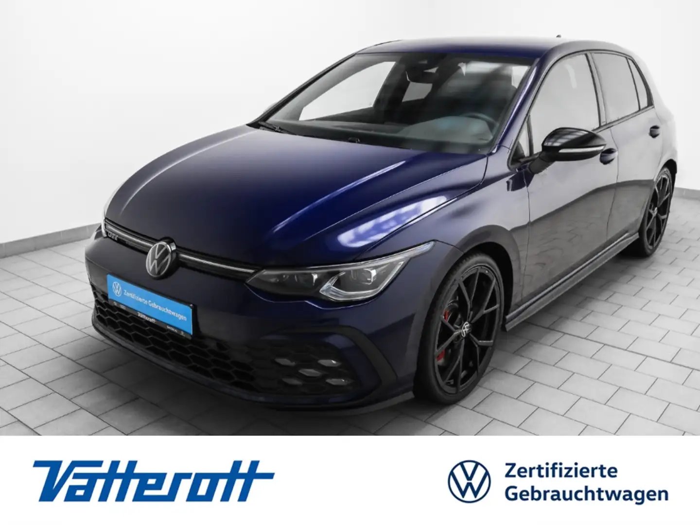 Volkswagen Golf GTI DSG Black Style Navi AHK Kamera Blau - 1