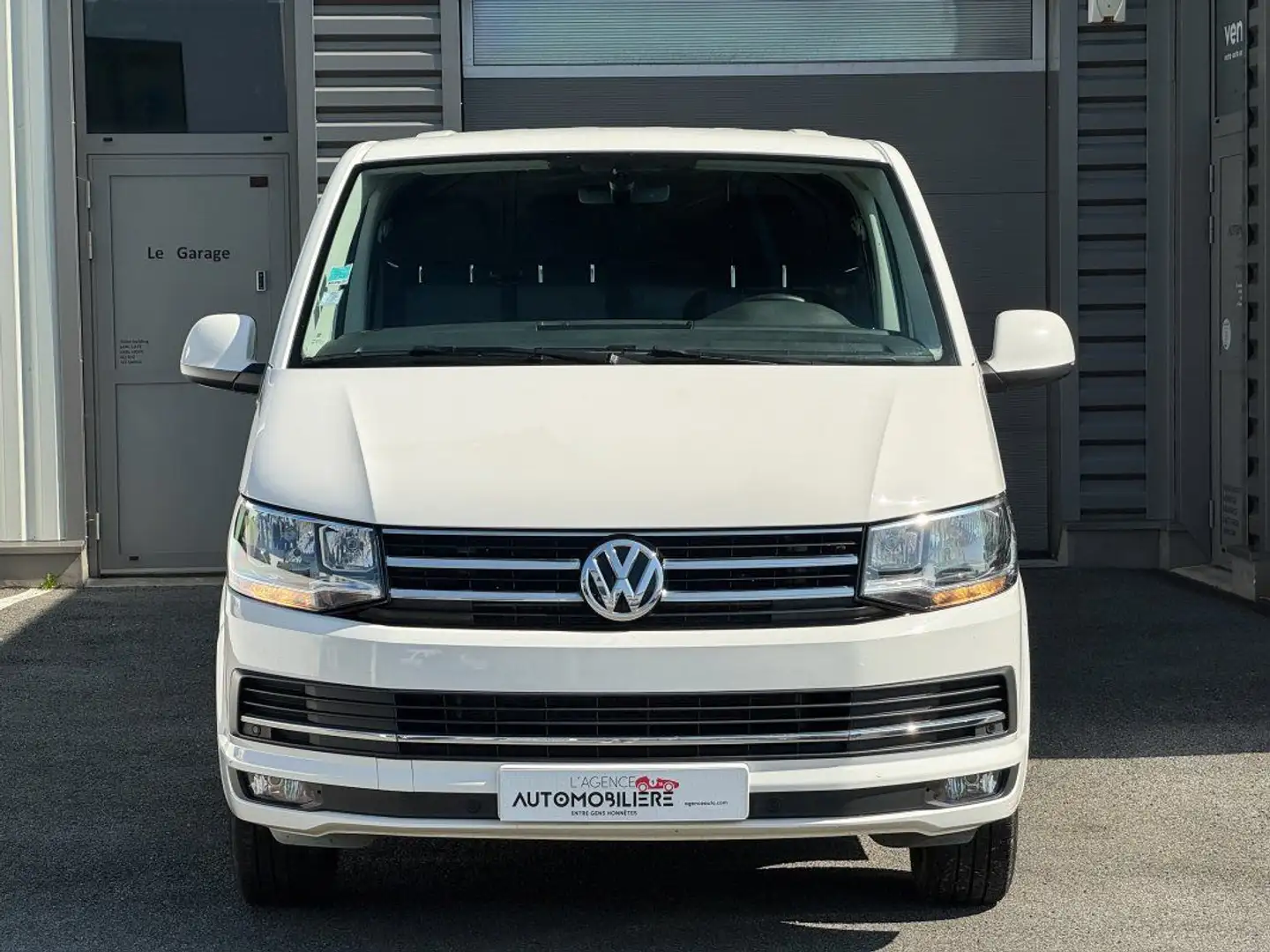 Volkswagen Transporter VI (2) 2.0 TDI 150 L2H1 Blanc - 2