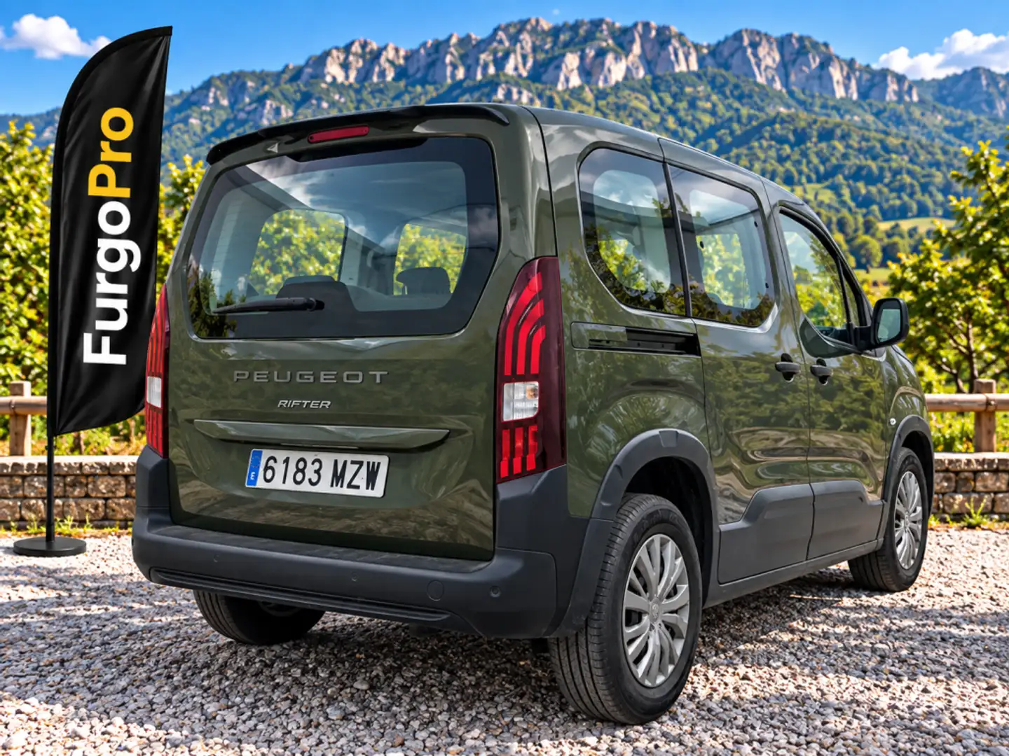Peugeot Rifter Monovolumen Manual de 4 Puertas Verde - 2
