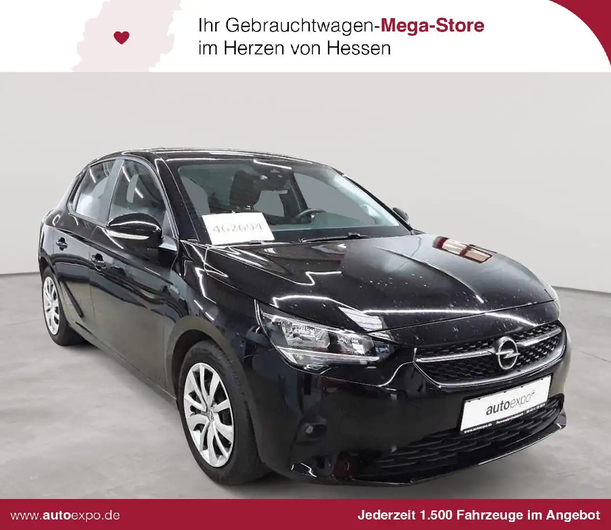 Opel Corsa Corsa 1.5 D Edition Navi KomfP PDC SHZ Schwarz - 1