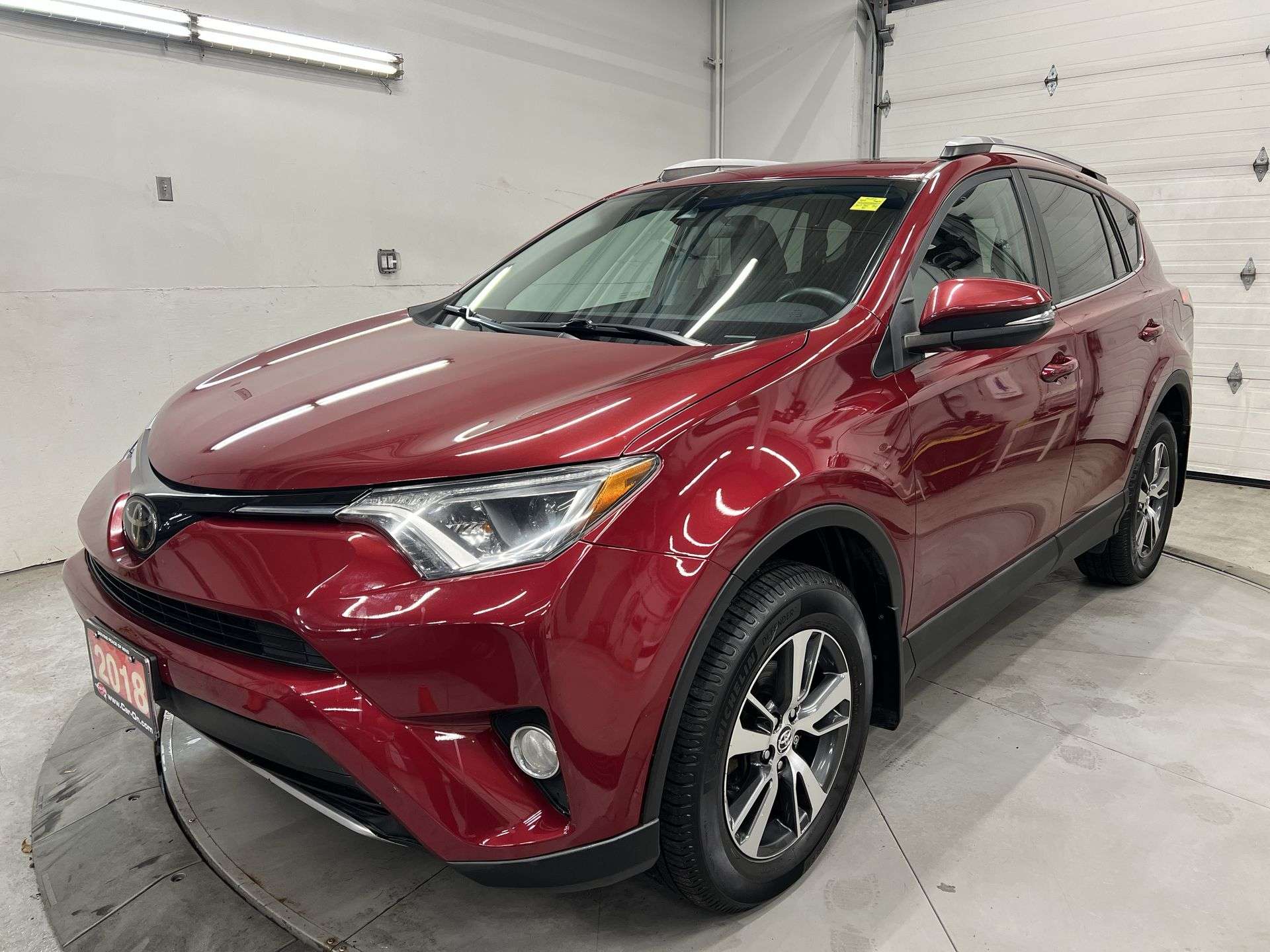 Red 2018 Toyota RAV4 SUV / Crossover All-Wheel Drive Automatic