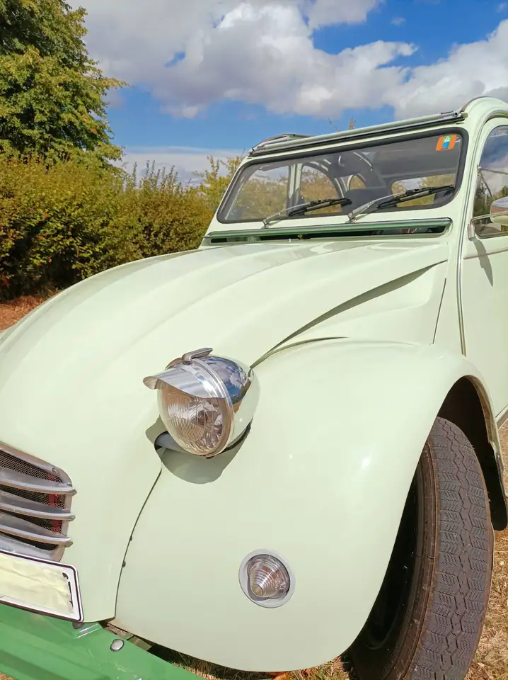 Citroen 2CV 2 CV Ente Grün, foto 4