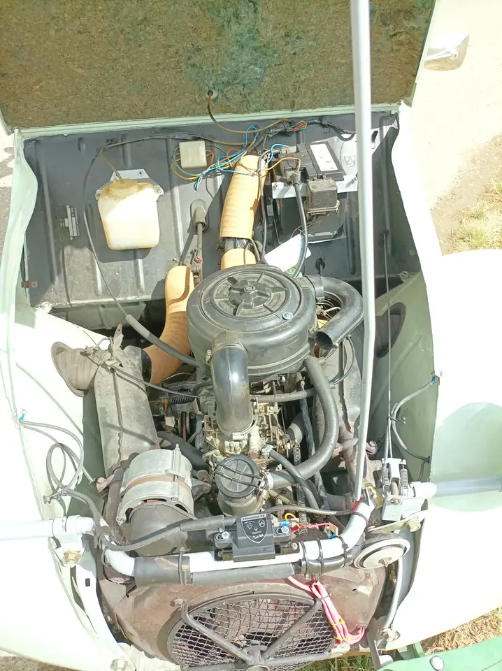 Citroen 2CV 2 CV Ente Grün, foto 12