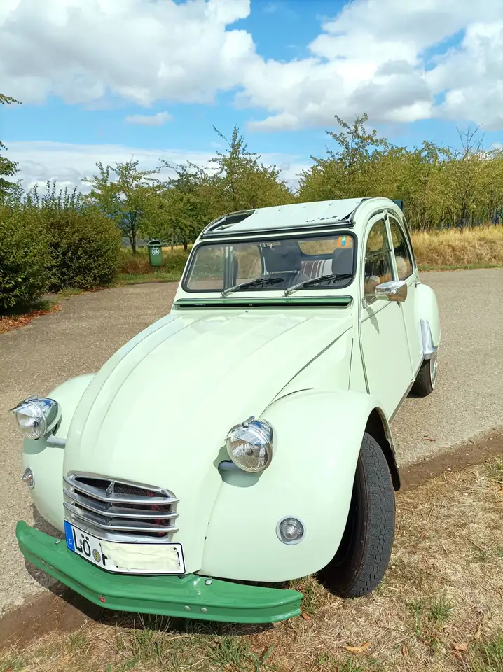 Citroen 2CV 2 CV Ente Grün, foto 2