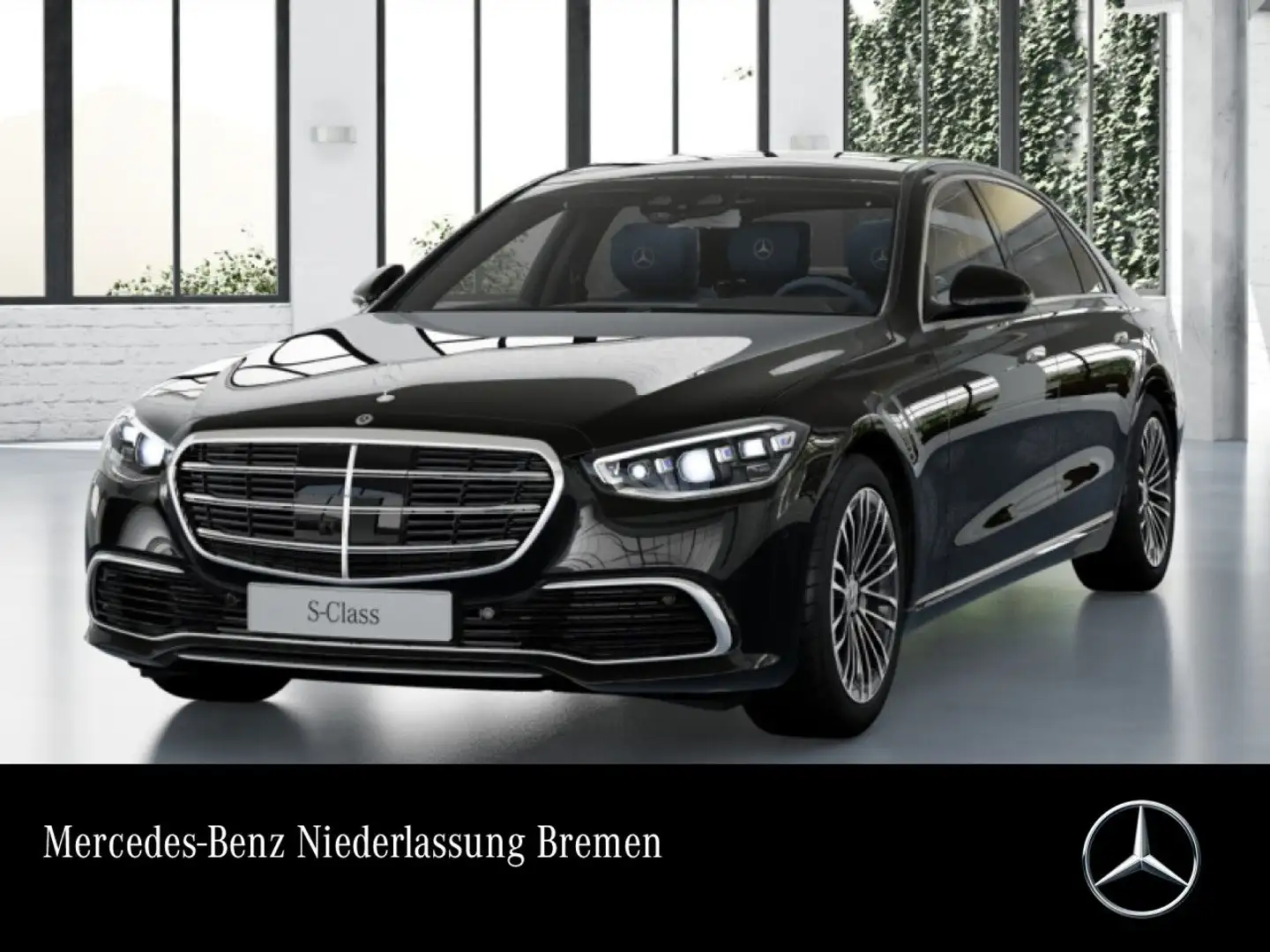 Mercedes-Benz S 600 S 580 L 4M PANO+360+DIGITAL-L+BURMESTER3D+STHZG Schwarz - 1