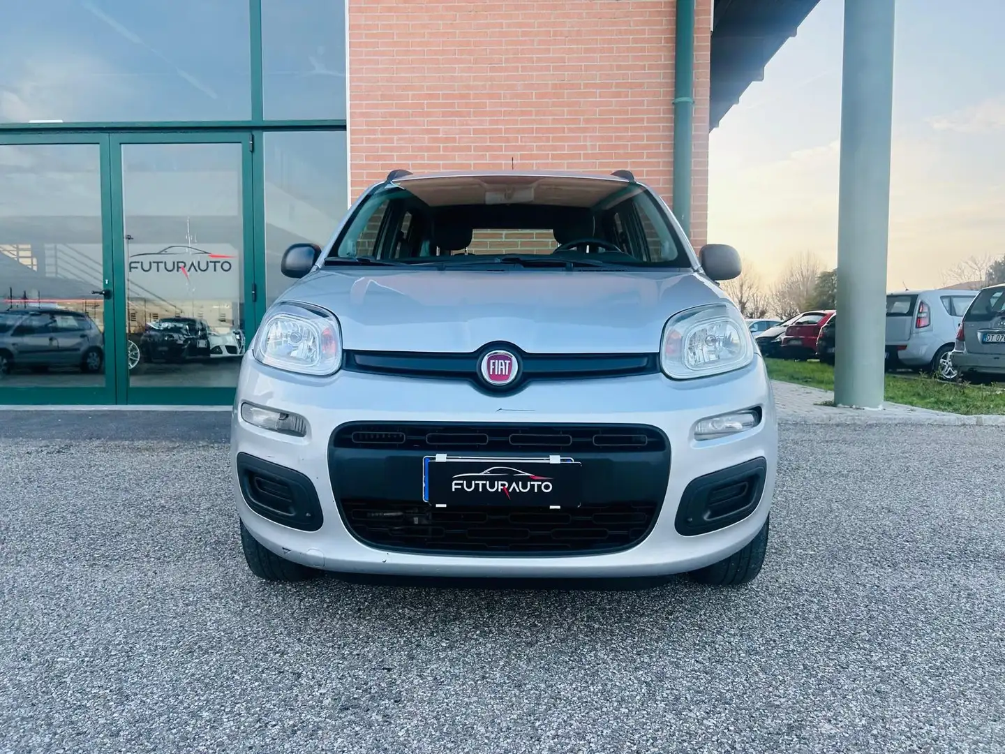 Fiat Panda Panda 0.9 t.air t. natural power Lounge 80cv E6 Argento - 2