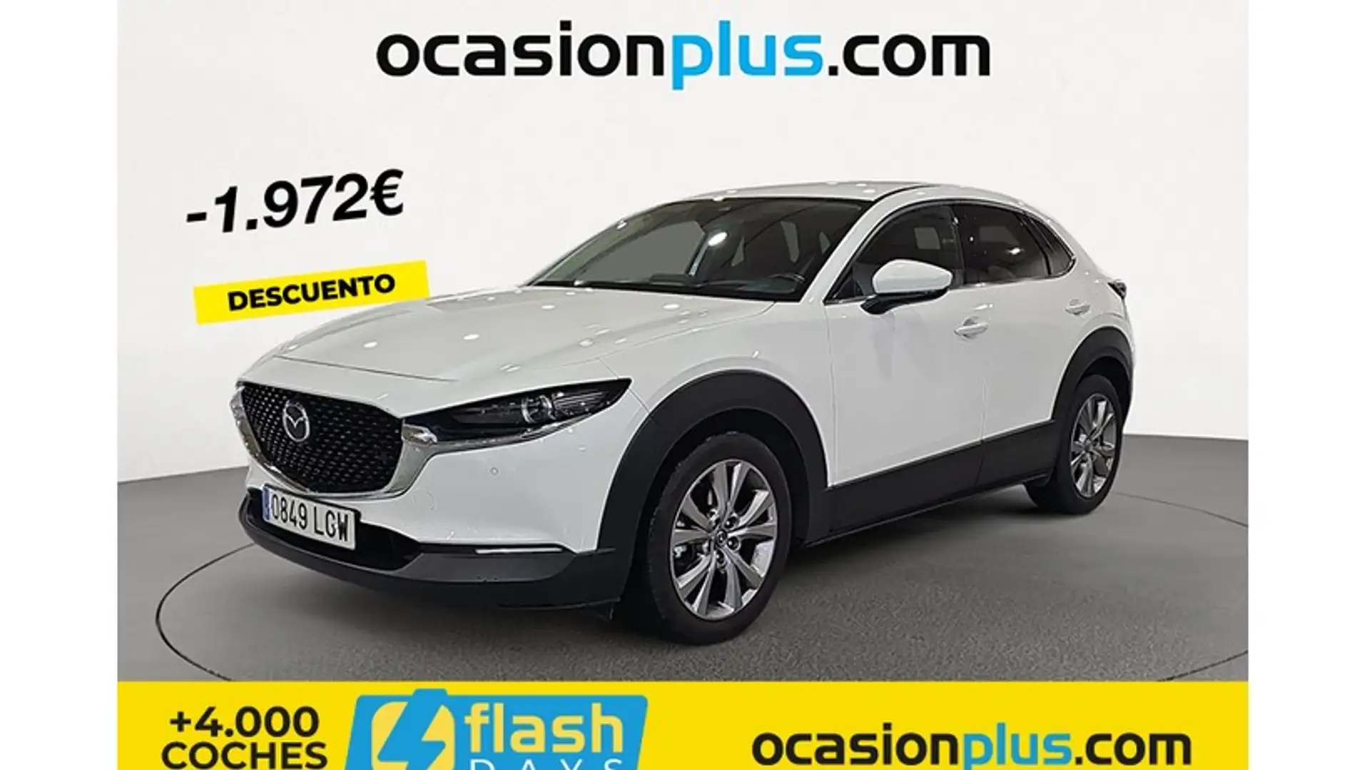 Mazda CX-30 2.0 Skyactiv-G Zenith 2WD Aut. 90kW Blanco - 1
