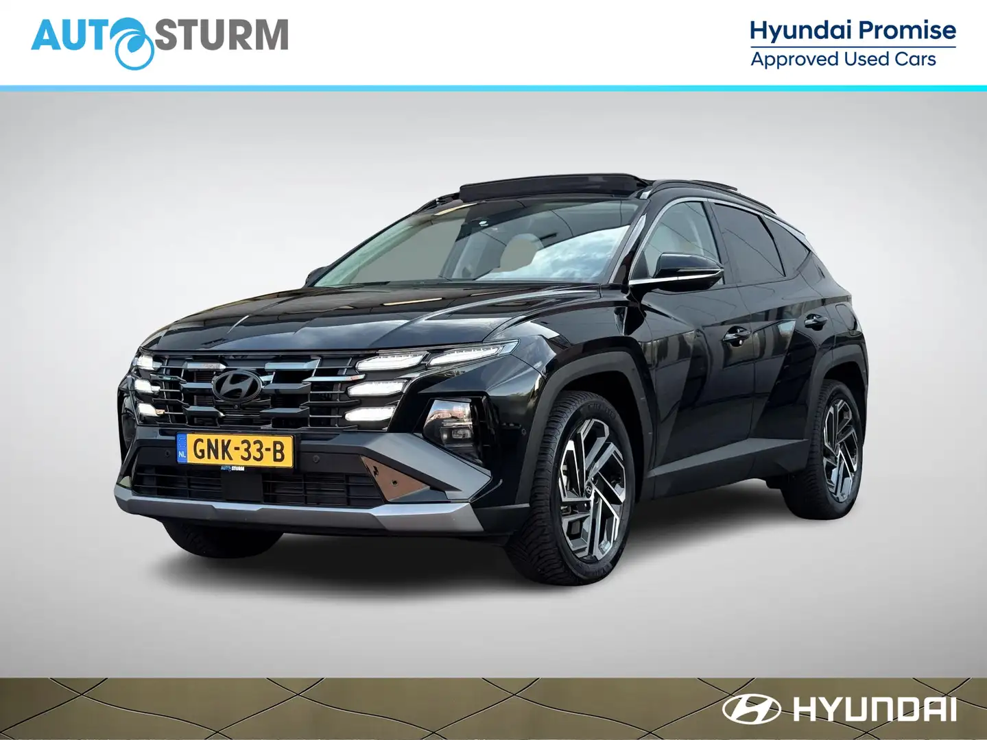 Hyundai TUCSON 1.6 T-GDI HEV Premium Sky Nieuw Model! Noir - 1