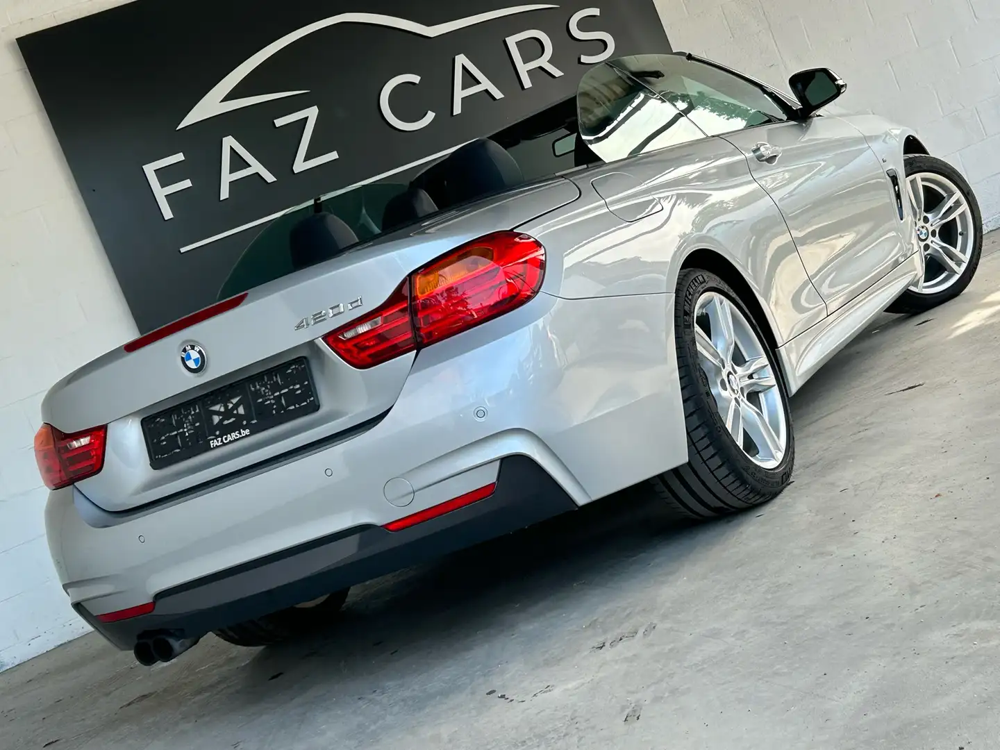 BMW 420 dAS * 1ER PROP + PACK M + XENON + CUIR + GPS * Grey - 2