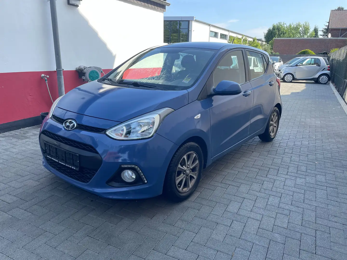 Hyundai i10 Intro Edition 2.Hand HU 12/25 Blau - 1