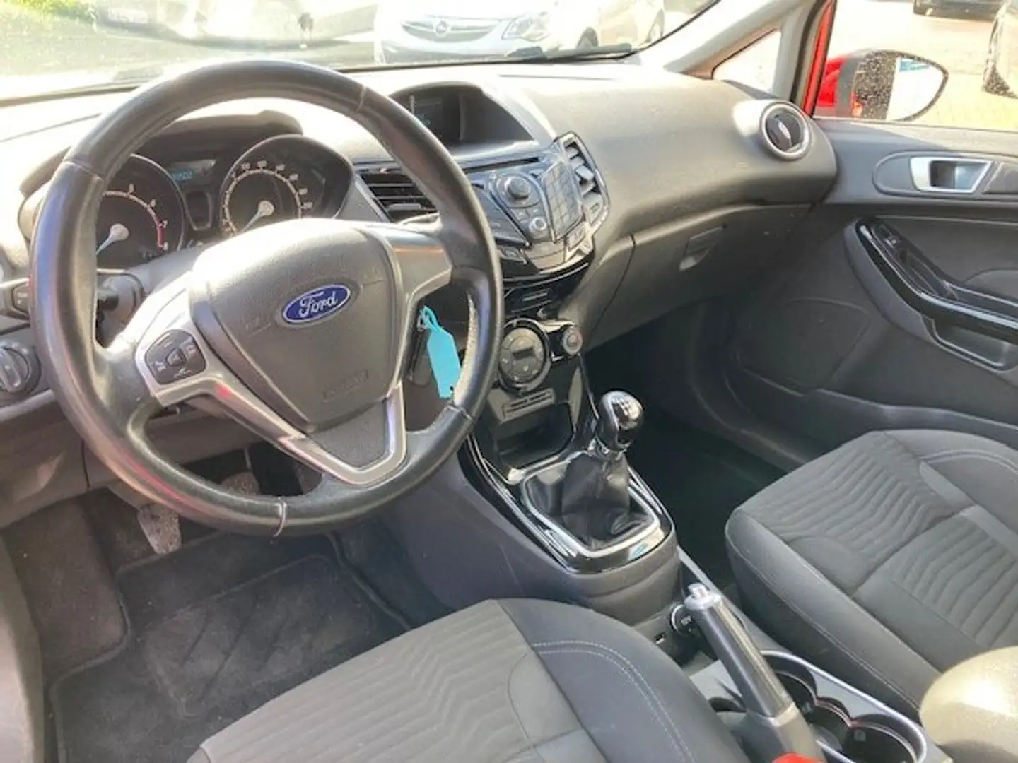 Ford Fiesta 1.0i Titanium/Airco/1j gar(1) Rosso - 2