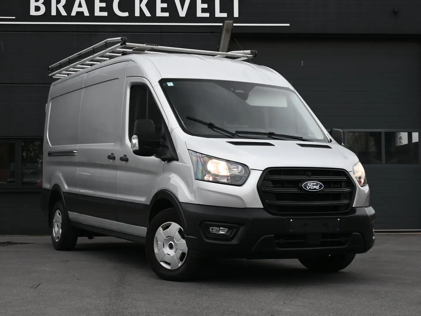 Ford Transit 165pk - Automaat - 360° - Dakrek - Trekhaak Argent - 1