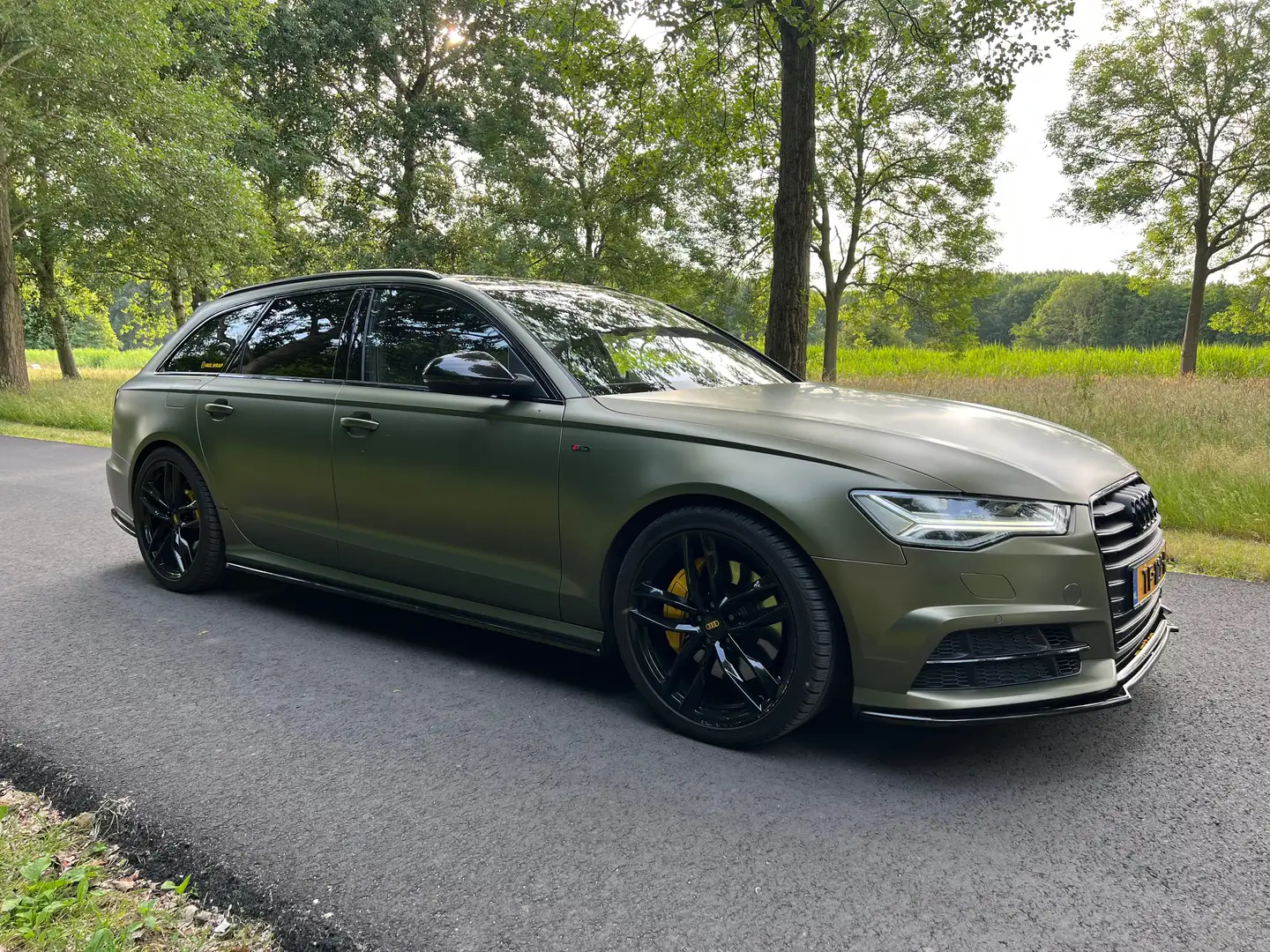 Audi A6 A6 3.0 TFSI q. Prem Edition Zwart - 2