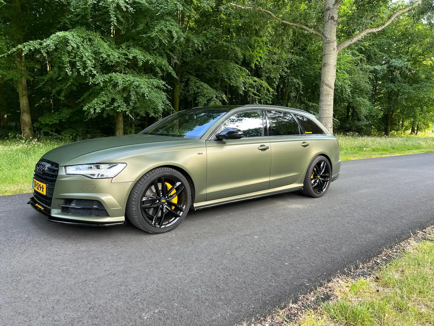 Audi A6 A6 3.0 TFSI q. Prem Edition Zwart - 1