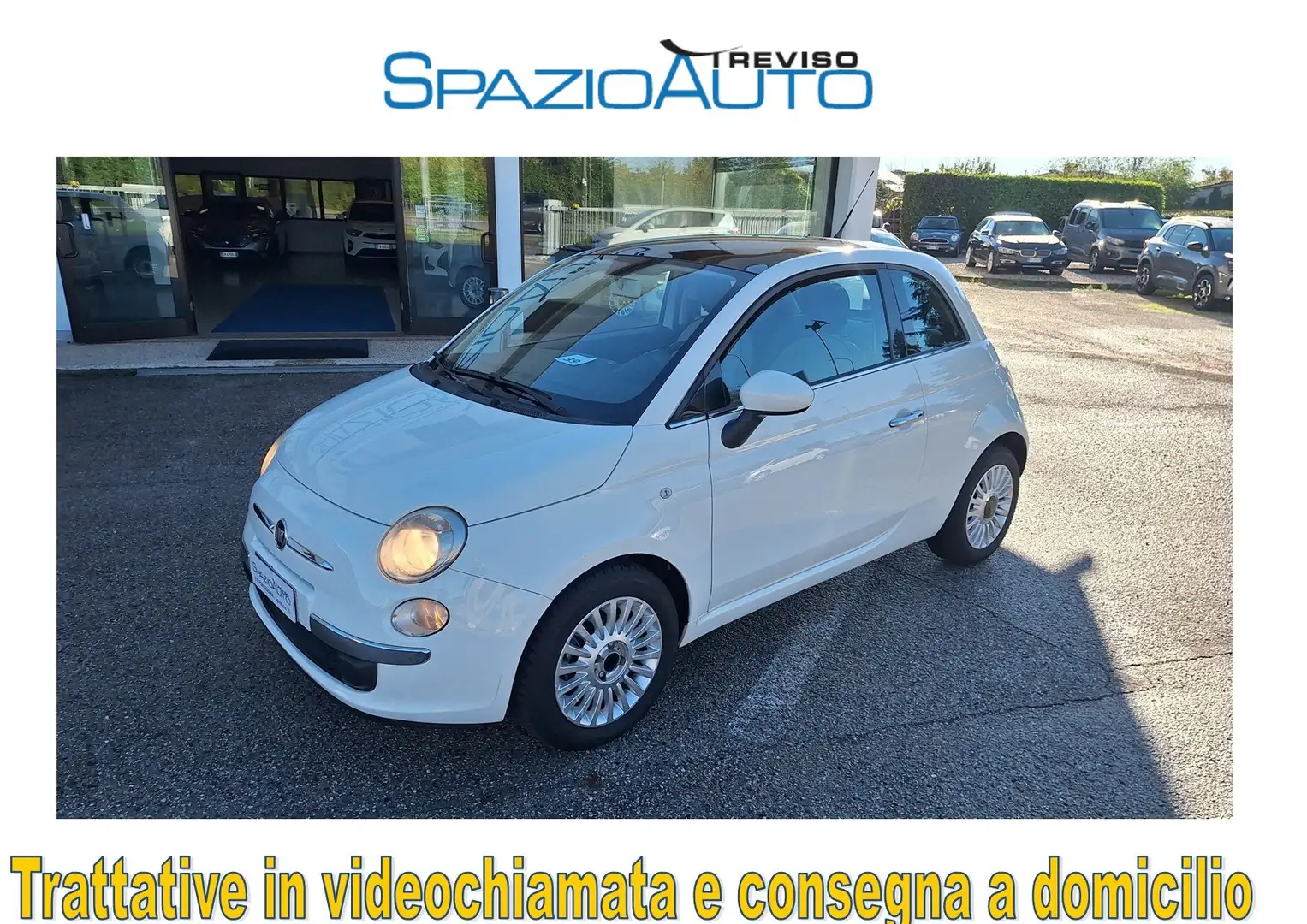Fiat 500 500 III 1.2 Lounge 69cv Bianco - 1