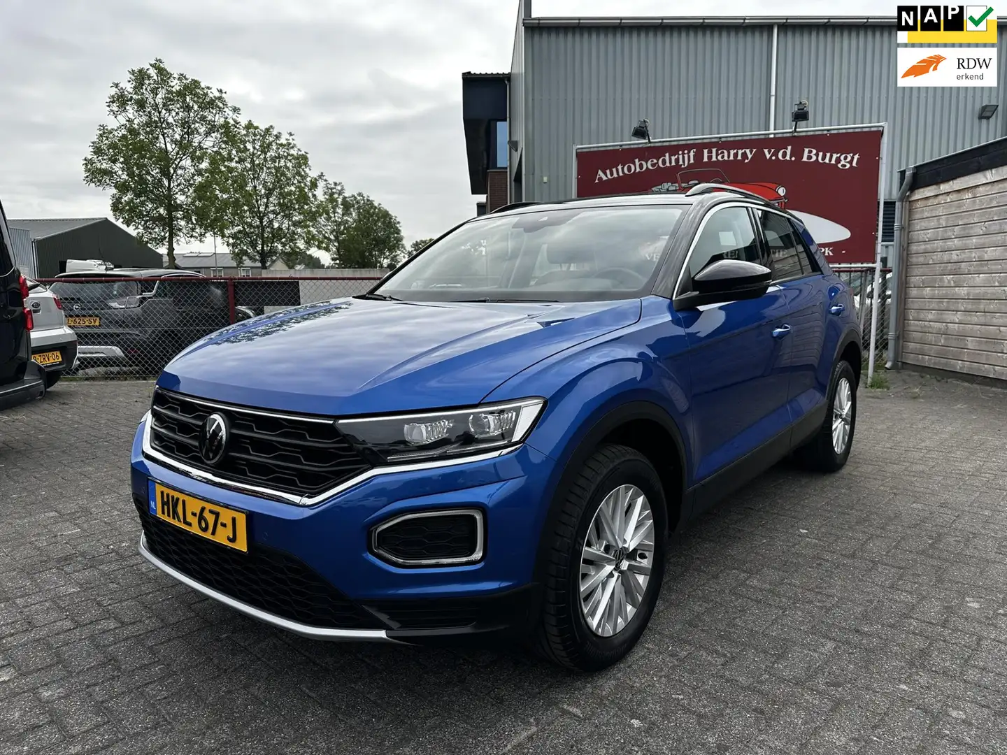 Volkswagen T-Roc 1.5 TSI Sport Afn. Trekh. | Full LED | Adapt. Crui Blauw - 1