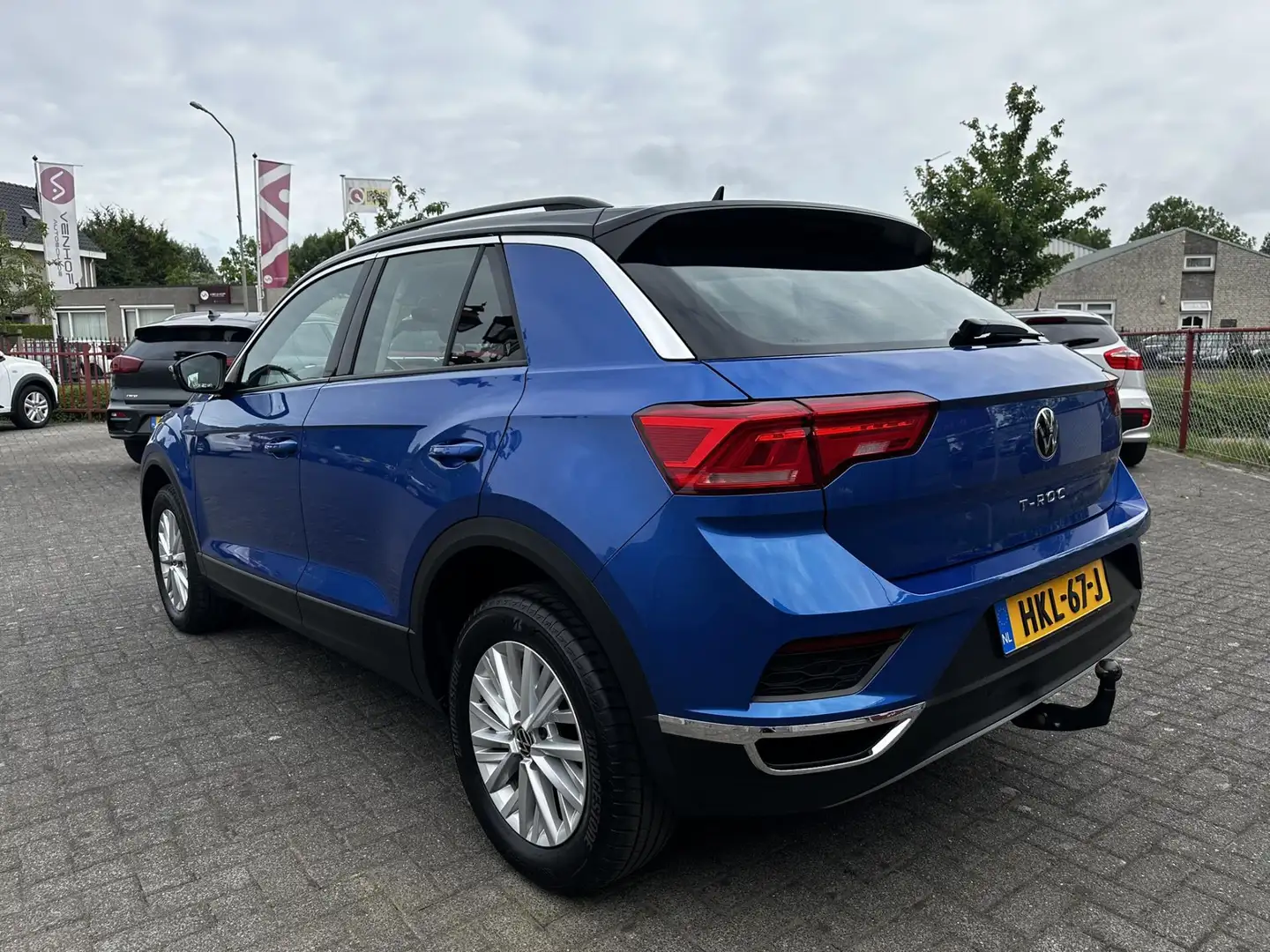 Volkswagen T-Roc 1.5 TSI Sport Afn. Trekh. | Full LED | Adapt. Crui Blauw - 2