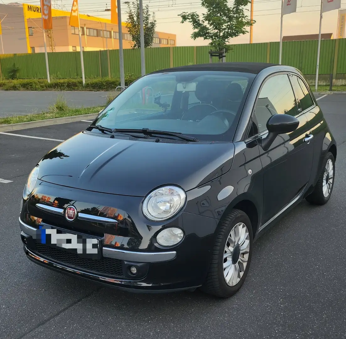 Fiat 500C 500 C 1.2 Rückfahrtkamera, Navi Schwarz - 2