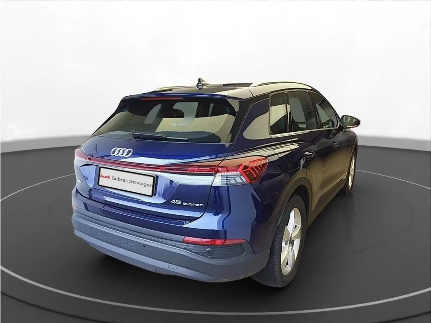 Audi Q4 e-tron 45 AHK LED LM 19" Navi PDC Tempomat Blau - 2