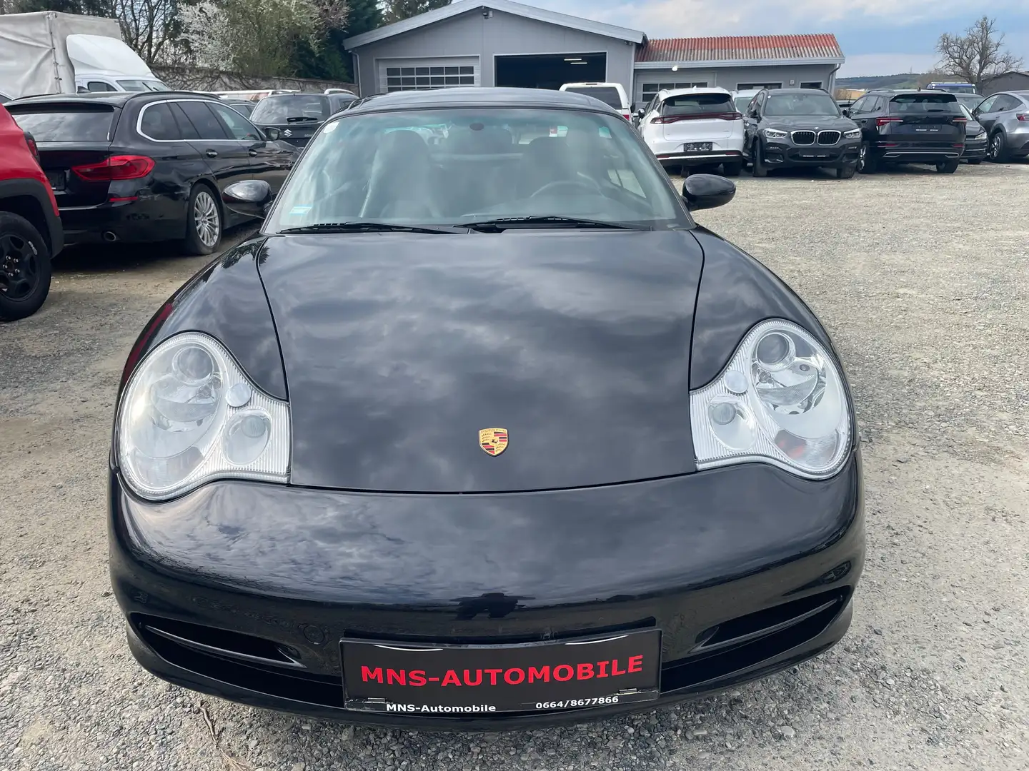 Porsche 996 Carrera 2 Cabriolet Leder Navigation Xenon Schwarz - 2