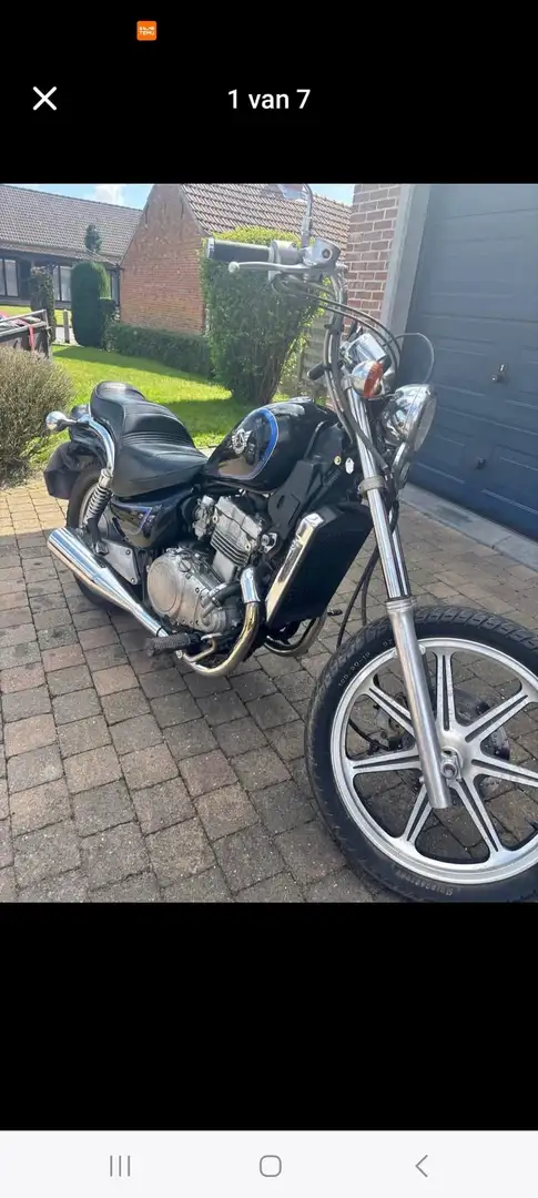 Kawasaki EN 500 Kawasaki EN500 Vulcan LTD Zwart - 1