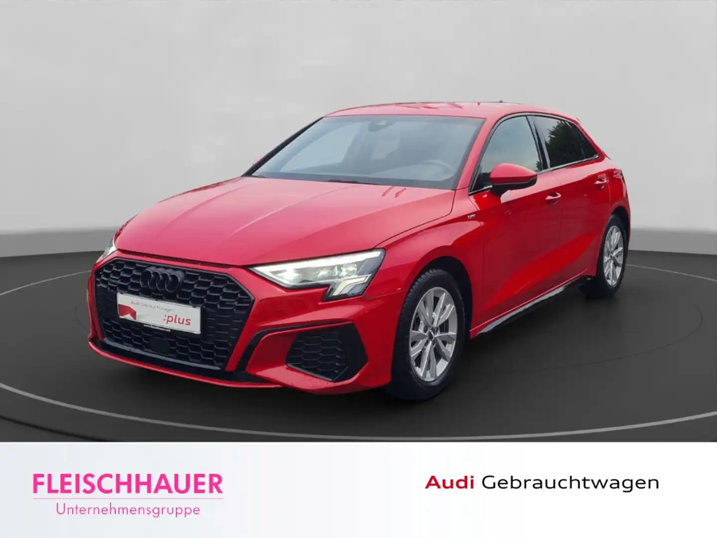 Audi A3 Sportback S line 40 TFSI quattro Navi+B&O+CarPlay+ Rot - 1