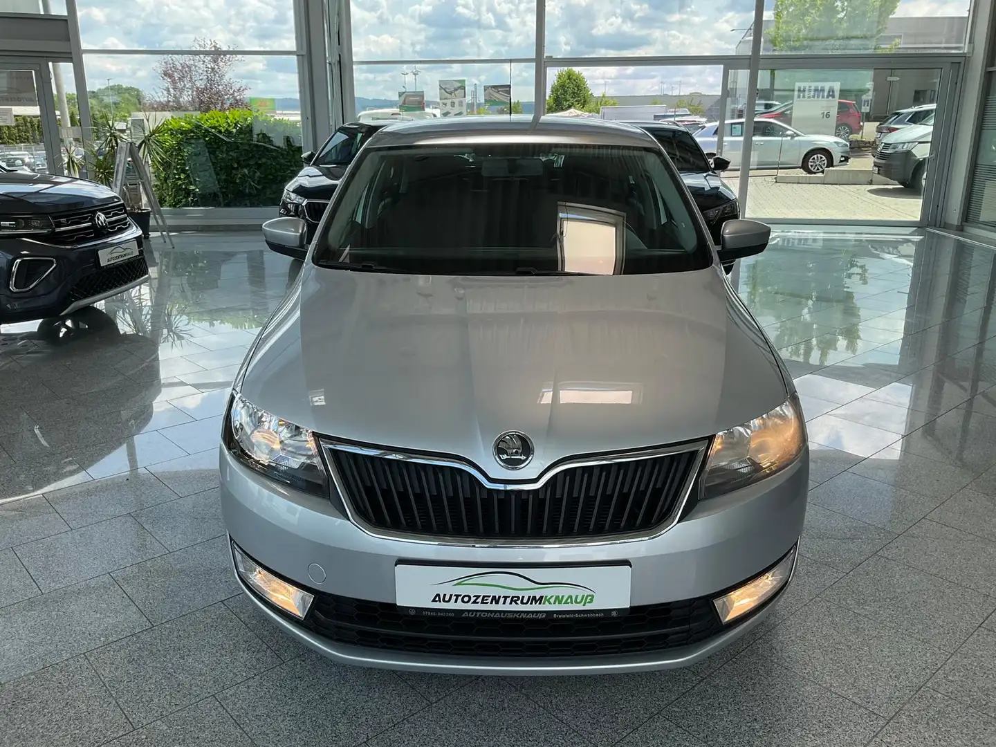 Skoda Rapid/Spaceback 1.2TSI FRESH Ambition Sitzheizung Climatronic EPH Silber - 2