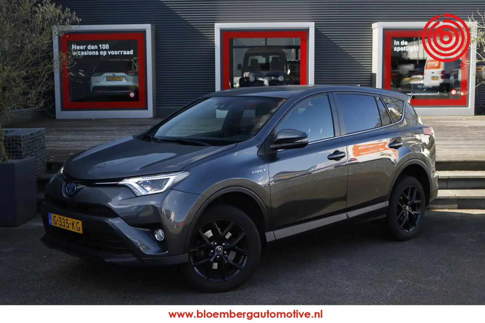Toyota RAV 4 2.5 Hybrid Black Edition Grijs - 1