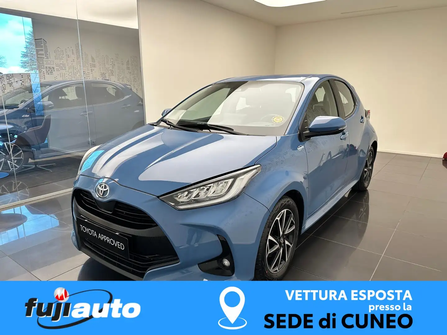 Toyota Yaris Yaris 1.0 Trend VVT-i Blu/Azzurro - 1
