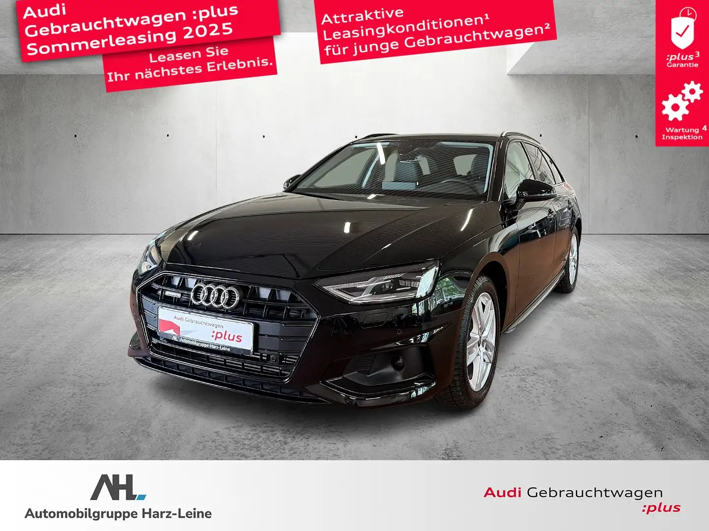 Audi A4 Avant 40 TFSI advanced quattro S-tronic AHK Pano A Schwarz - 1